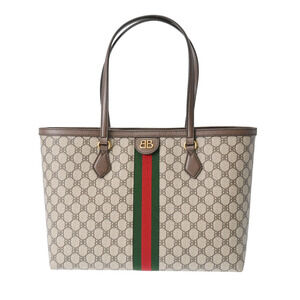 BALENCIAGA The Hacker Tote Bag Gucci Beige Leather